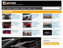 Tablet Screenshot of gmotors.co.uk